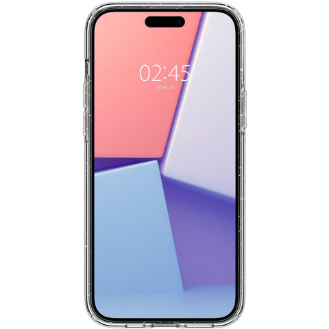 Чохол Spigen для Apple iPhone 15 Liquid Crystal Glitter, Crystal Quartz