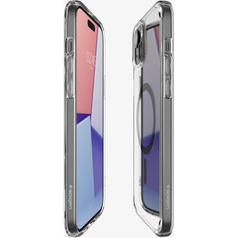 Чохол Spigen для iPhone 15 Plus Ultra Hybrid MagFit, Graphite