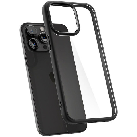 Чохол Spigen для Apple iPhone 15 Pro Ultra Hybrid, Matte Black