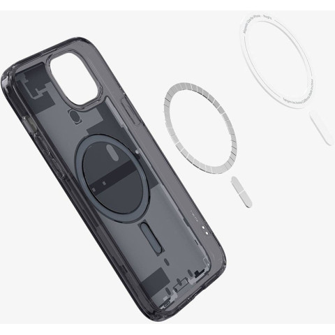 Чохол Spigen для iPhone 15 Plus Ultra Hybrid MagFit, Zero One