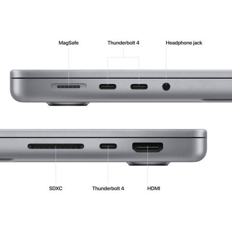 Ноутбук APPLE MacBook Pro 14" M2 Pro 16/512GB 2023 Space Grey MPHE3